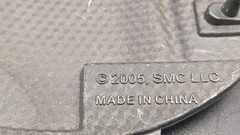 Metal SMC Belt Buckle 2005 Crack Kills Dark Grey Butt Plumber