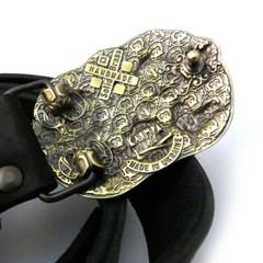 Belt buckle « Tree of life », Ornamental belt buckle, Floral belt buckle