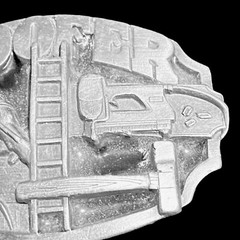 Roofer Carpenter Belt Buckle Pewter Show Your Appreciation Gift Siskiyou USA