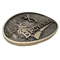 Xwest Country Hunting Belt Buckle Cowboy Western Buckles 1.5inch, Bronze