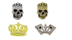 Crowns Belt Buckle Royal Rhinestone Wedding Mens Womens Fashion Costume Western