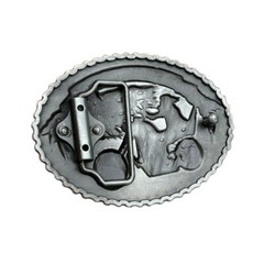 Born to be free belt buckle for men&rsquo;s Western cowboy motorcycle riding