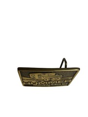 Hummer LTV Missiles & Electronics Group Belt Buckle 1987 Collector Series 3&Prime;x2.5