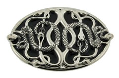 Snake Belt Buckle Cobra Python Rattle Skull Skeleton Western Mens Halloween New