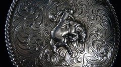 Crumrine Western Bucking Bronc Bronco Belt Buckle C10109