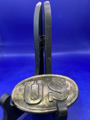 Replica Civil War Union United States US Soldiers Belt Buckle Reenactor Costume