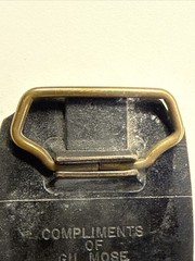 1981 GRAND NATIONAL QUAIL CLUB ENID OKLAHOMA BIRD DOG HUNTER BELT BUCKLE 15 ANV.