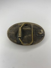 1993 Men&rsquo;s Bass Anglers Fishing Sportsman Society brass belt buckle.