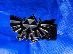 The Lengend of Zelda Twilight Princess Triforce Logo Belt Buckle 2011 – Nintendo