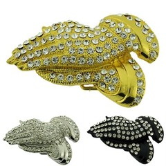 Praying Hands 3D Silver Black Gold Metal Belt Buckle New Mens Womens Faithful