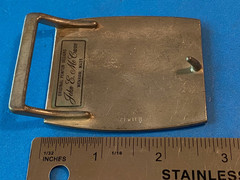 Vintage Tennis racket Pickleball Belt Buckle