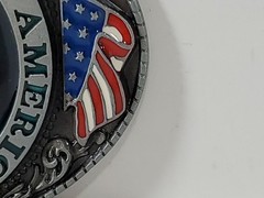 The United States of America Belt Buckle Metal Great American Products USA