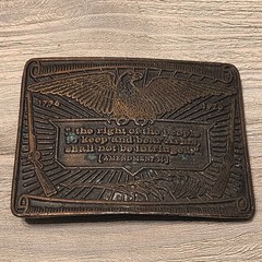 Choice – Vintage Belt Buckle – Ducks, Coors, Broncos, NRA, Remington, Eagle