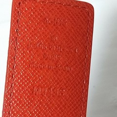 Louis Vuitton Santur LV Initial Belt M9498 Browns Red Monogram Used Japan