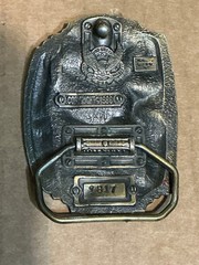 Used Colorful Metal Alloy Hunting An American Tradition Belt Buckle