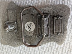Puerto Rico Puerto Rican Waving Flag Belt Buckle