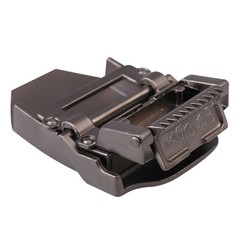 Mens Womens Alloy Steel Military Waistband Belt Buckle Solid Color Vintage