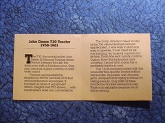 John Deere 730 Farm Tractor Limited Edition Belt Buckle