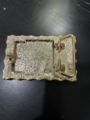Belt Buckle with Decorative Insert