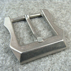 Stainless Steel Pin Belt Buckle Men&rsquo;s Belt Buckles For 1.5&Prime; Belt With Belt Loop