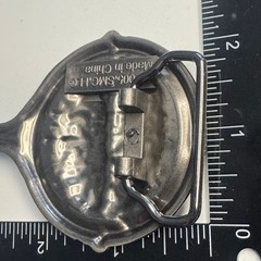 SMC LLC 2005 Metal Belt Buckle Brain Skillet Design Made in China