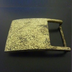 Rectangular Industrial Belt Buckle, Biker Belt Buckle Modern Design