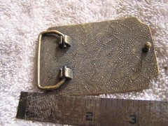 Vintage Bull Head Belt Buckle