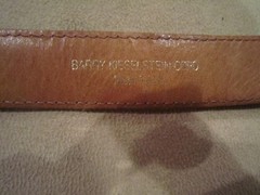 Rare! Kieselstein-Cord Art Bronze Jungle Monkey Buckle/ Black Lizard Belt Size 3