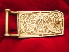 Silver Belt Buckle  » EVE  » Belt not included. ( Silver mate finish )