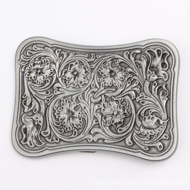 Indian Tattoo Belt Buckle Western Cowboy Cowgirl Native American (TT-04-S)