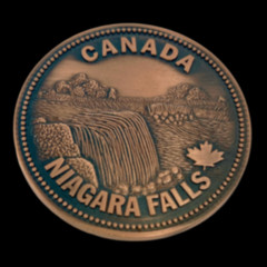 Cool Belt Buckle Belts Buckles Canada Niagara Falls Ontario Penny Coin Souvenir
