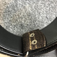 Vintage Enjoi Skateboards Panda Belt Buckle Y2K Skate Grunge Nylon 30-32 Waist