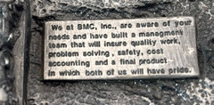 Brazier Mine Construction – Machine Erection & Repair Belt Buckle Gunmetal