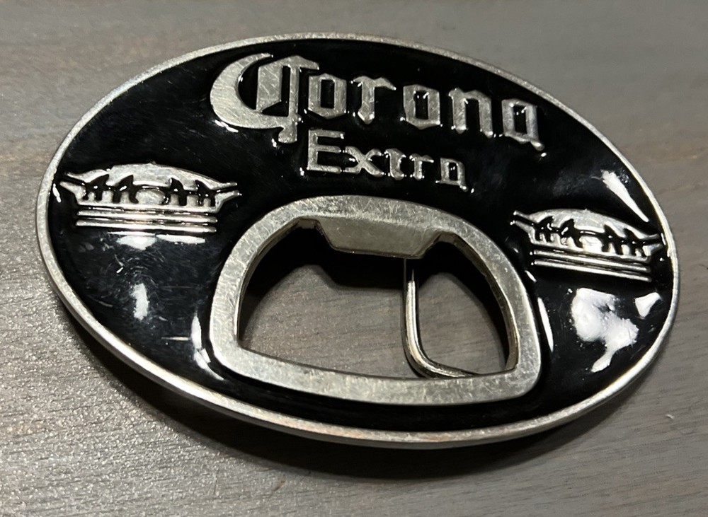 Corona Belt Buckle with Bottle Opener – Modelo – FREE SHIP!