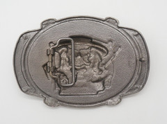 Deadwood Wild Bill Hickok Belt Buckle | American Western Silver Vintage Buckle