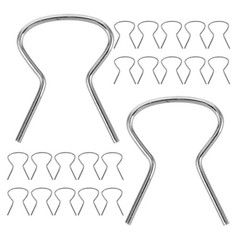 50 Pcs Door Rocker Manual Window Crank Handle Metal Retaining