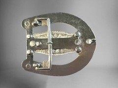 Mexico Western Cowboy Belt Buckle Hebilla Vaquera Mexico