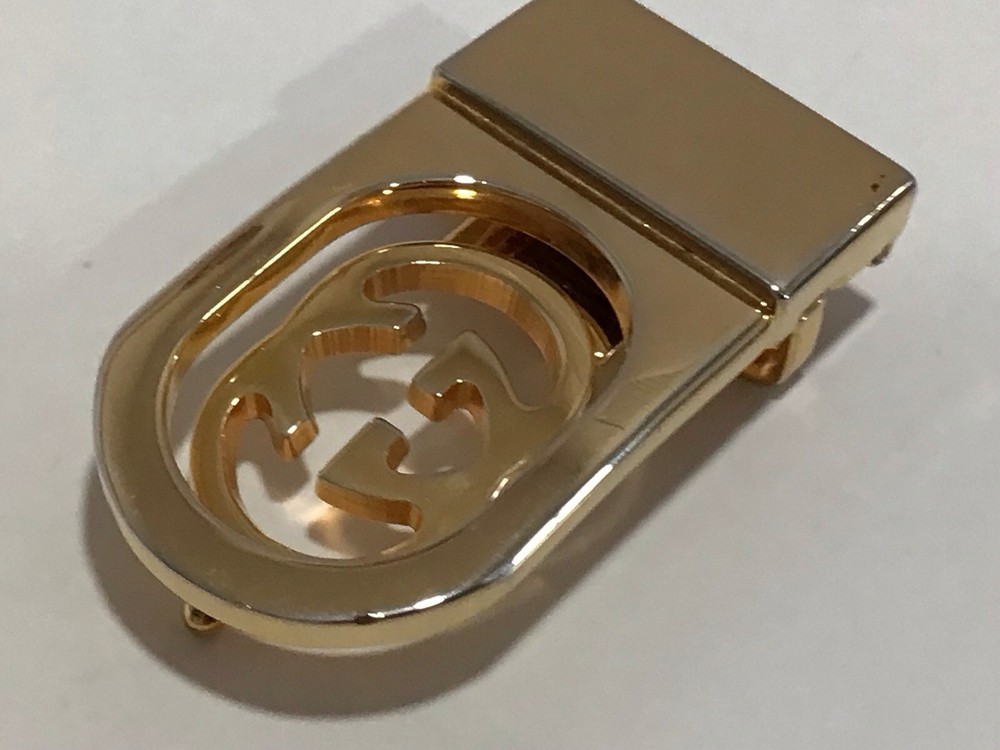 GUCCI Men’s “GG” BELT BUCKLE / Made In Italy