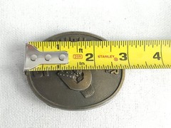 Vintage Belt Buckle Smith Gruner Sii Mining Equipment Company 1980s Brass
