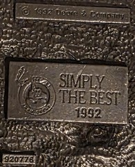 Vintage 1992 Metal Belt Buckle, John Deere, Excavator, 690E-LC, Tractor, Constru