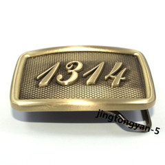 Solid Brass Belt Buckle Men&rsquo;s Pin Belt Buckles Fits For 1.5 inches Belt
