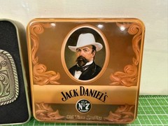 2005 Jack Daniels Old No. 7 Brand Belt Buckle In Tin