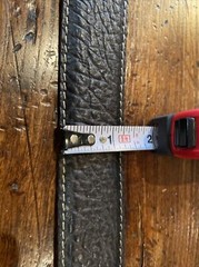 Alexander Kalifano James Reid Style Sterling Silver Belt Buckle 34-37-1.25-75🦬✅