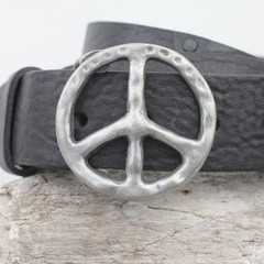 Belt buckle peace silver buckle buckle belt buckle removable clasp