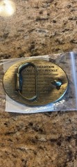 Hesston NFR 1980 Limited Edition Vintage Western Rodeo Belt Buckle 1.5 in