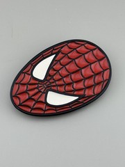 2005 Spider-Man Belt Buckle Mobtown Chicago Licensed Marvel Heavy 126g
