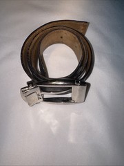 Montblanc Belt Buckle Men Silver Tone Made in Italy