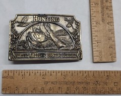 PETERSEN&rsquo;S HUNTING – PROTECT AMERICA&rsquo;S HUNTING HERITAGE – BUCKLE – listing #8993