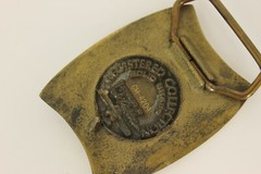 REGISTERED COLLECTION BRASS BELT BUCKLE ARIZONA US CAVALRY PICACHO PASS