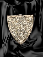 1.5” Western Cowgirls Full Crystal Belt Buckle